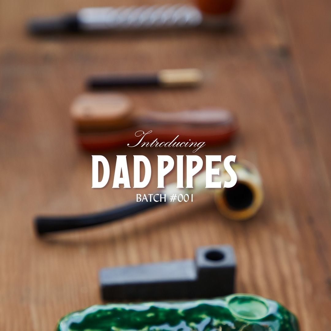 Vintage Smoking Pipes By Dad Grass