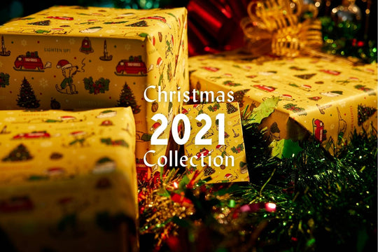 Christmas 2021 Dad Stash Wrapping Paper Presents