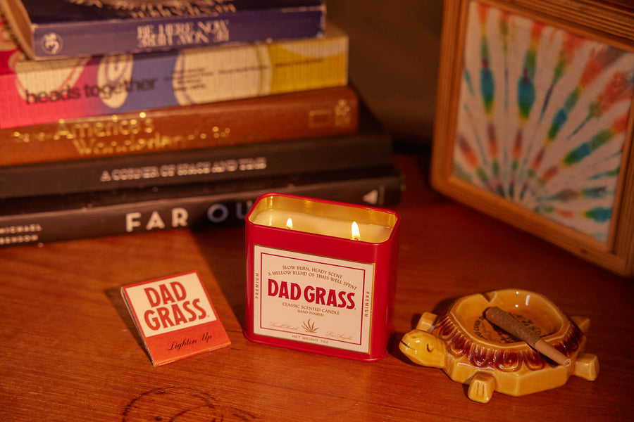 Dad Grass Scented Candle