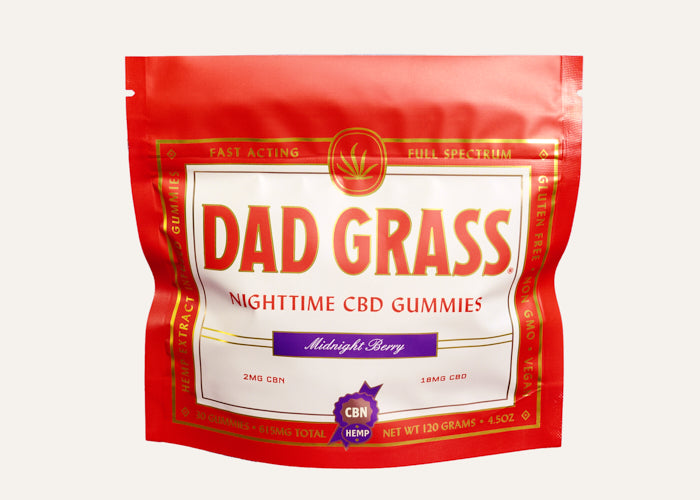 Dad Grass Nighttime Formula CBD + CBN Gummies