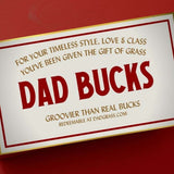 Dad grass gift card