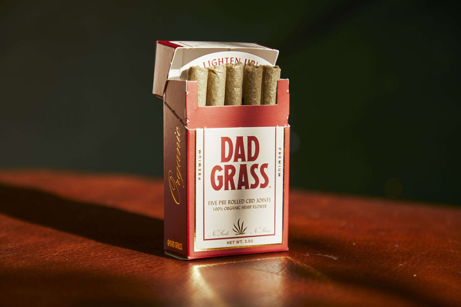 Dad Grass Hemp CBD Pre Roll Joints 5 Pack