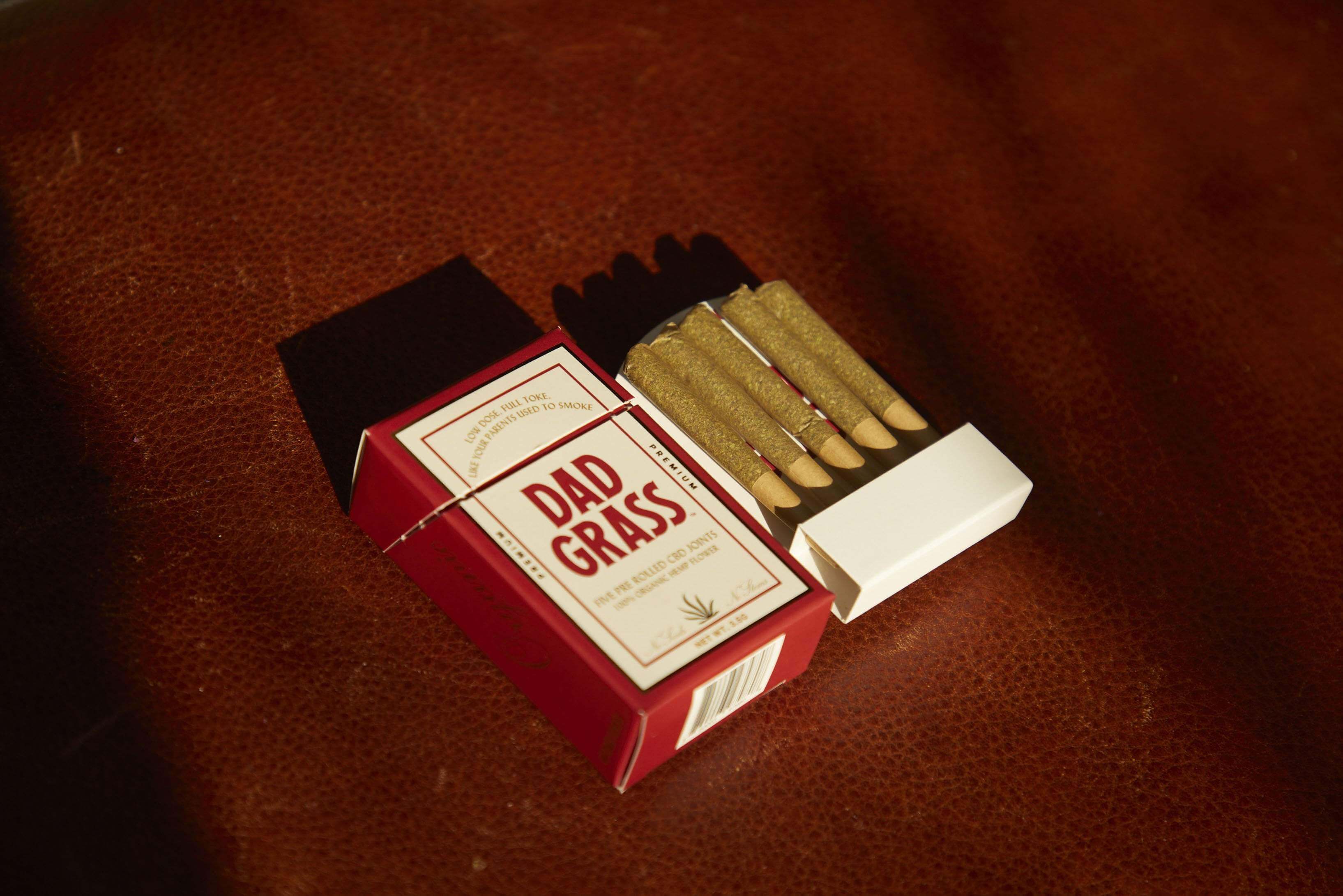 Dad Grass Five Pack CBD Pre Rolled joints