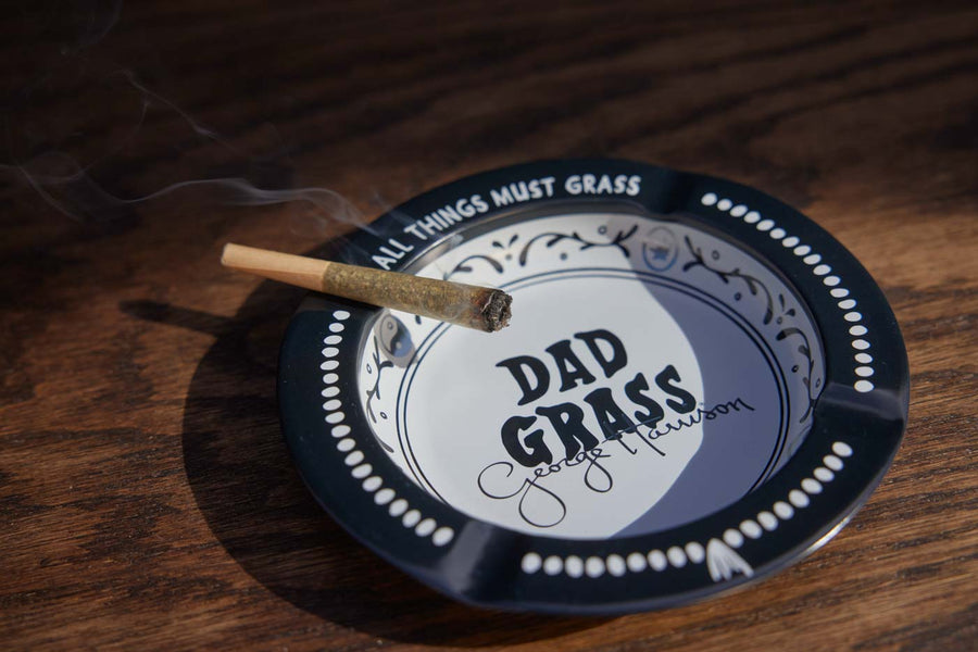 All Things Must Grass Joint Ashtray By Dad Grass x George Harrison