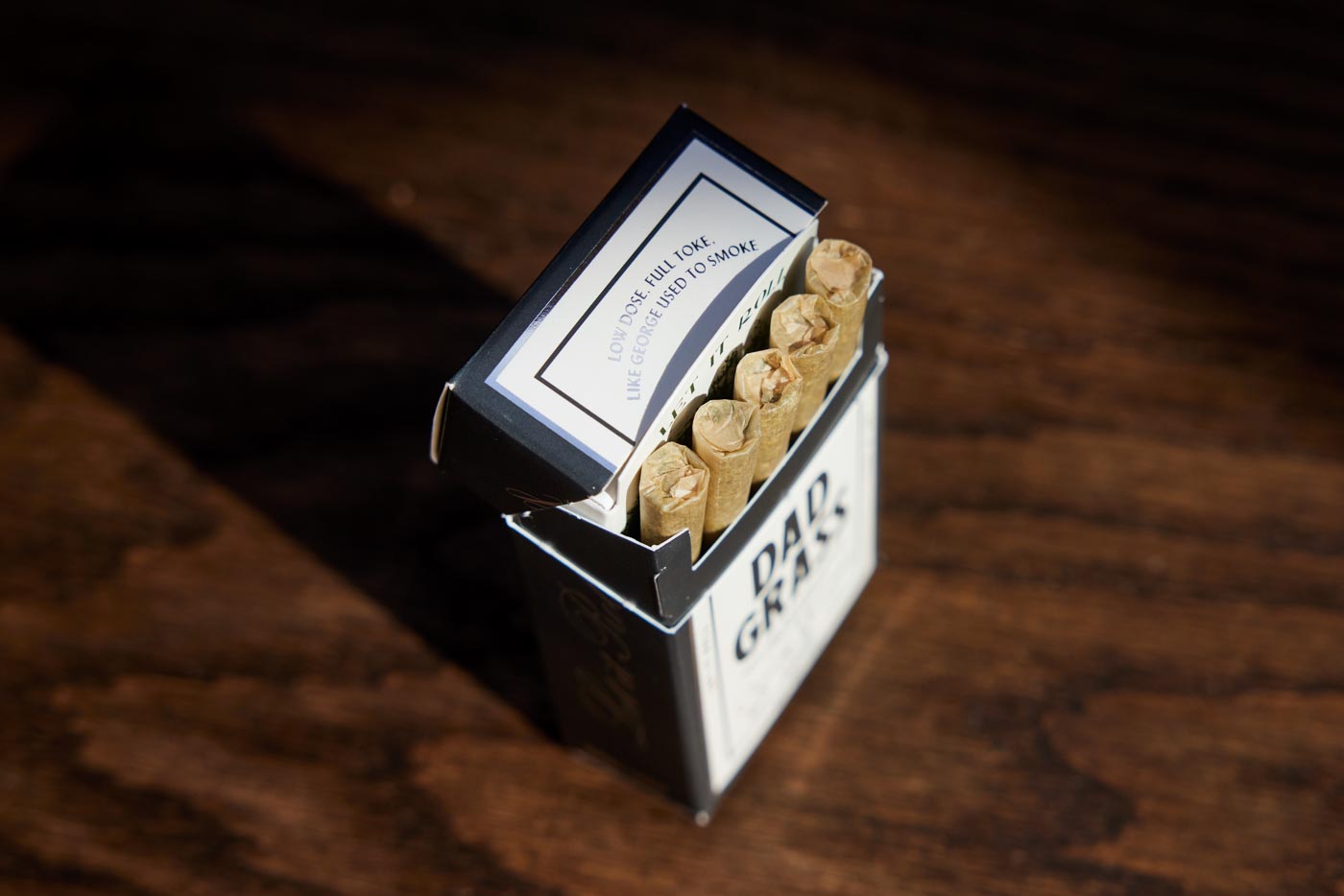 CBD + CBG 5 Pre Rolled Joints - Low Dose Full Toke, Like George Used To Smoke