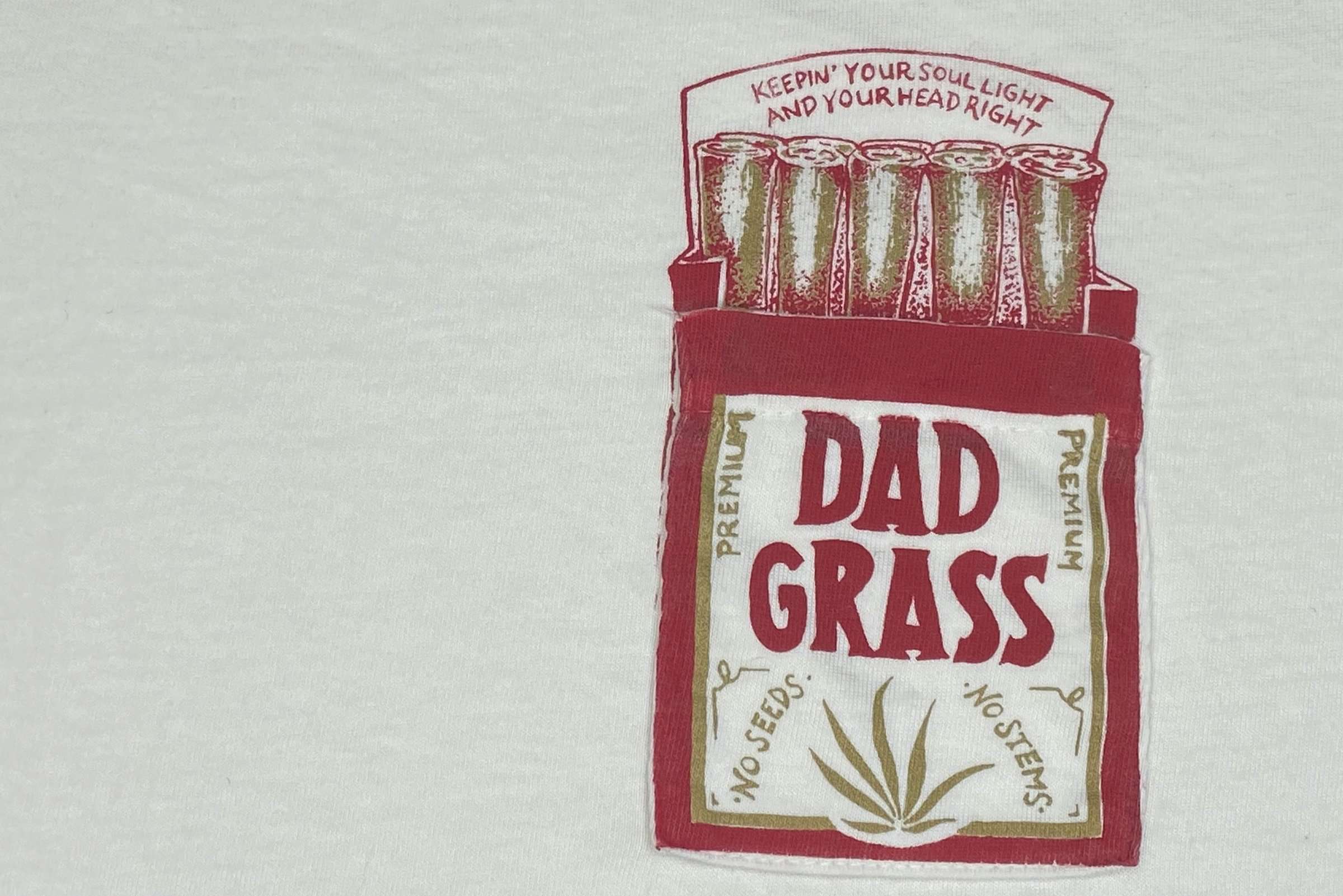 Dad Grass x Filth Mart Long Sleeve Pocket Tee - Dad Grass
