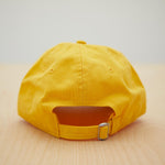 Mom Hat yellow hat rear view
