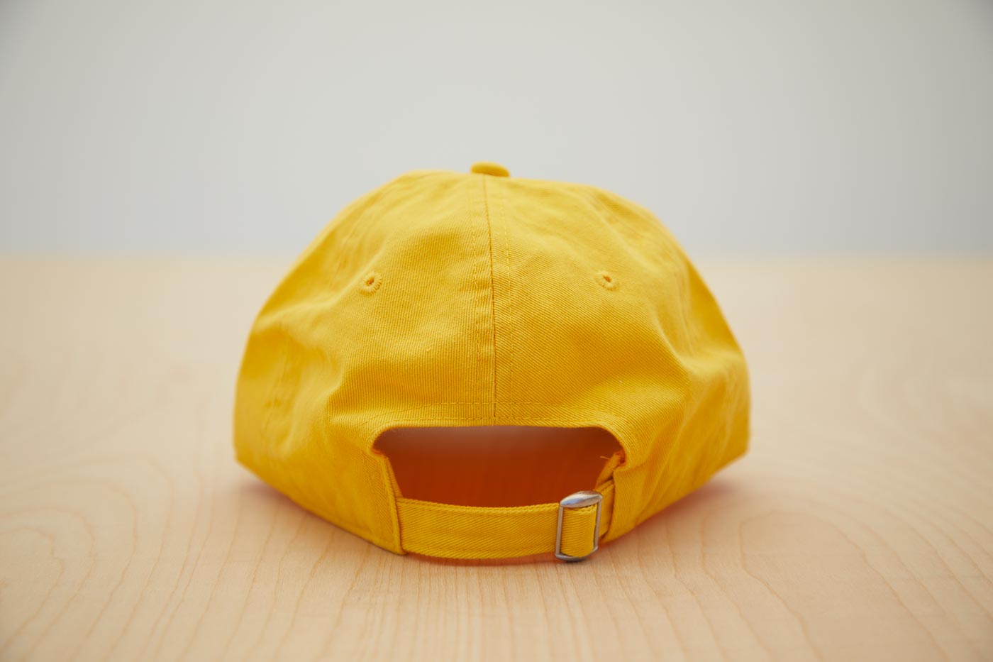 Mom Hat yellow hat rear view