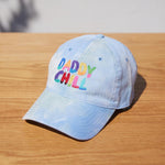 Daddy Chill Hat Denim Hat - Side View