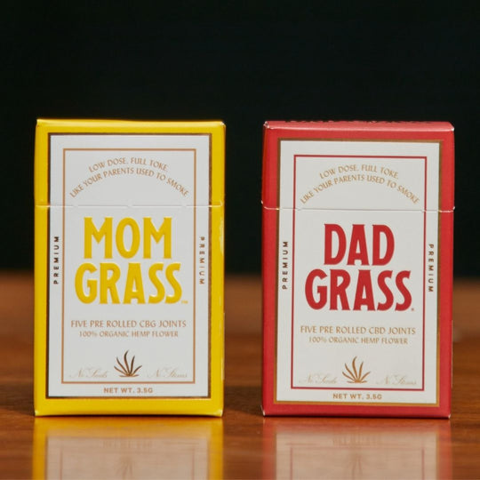Dad Grass CBD Joints Vs Mom Grass CBG Joints