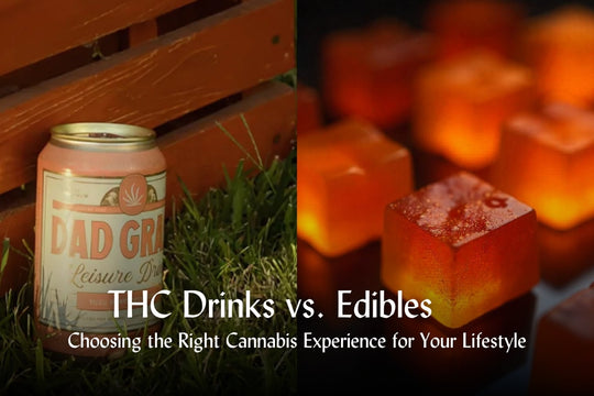 THC Drinks vs. Edibles