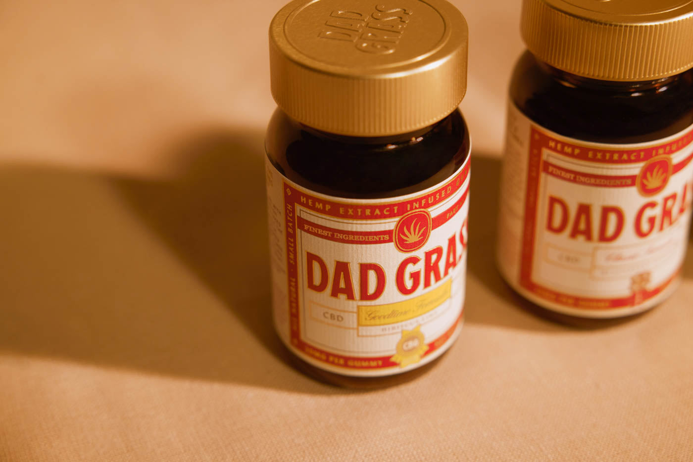 CBD and THC Gummies - Dad Grass