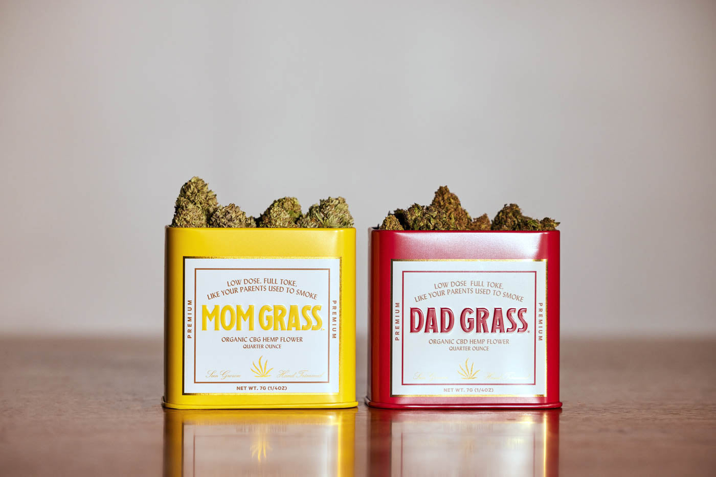 CBD and CBG Flower -  Dad Grass