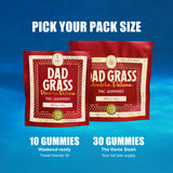 Dad Grass Double Deluxe THC + CBD Gummies 10-Pack