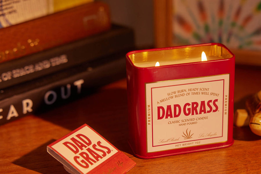 Dad Grass Scented Candle