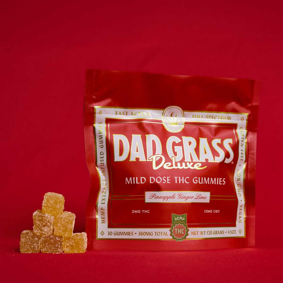 Dad Grass Deluxe Mild Dose THC gummies