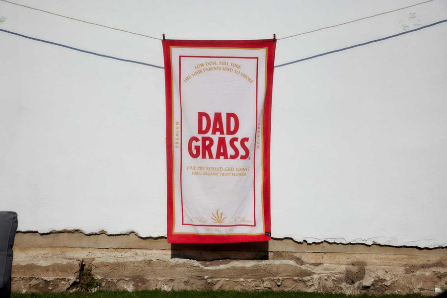 Dad Grass X Slowtide Towel