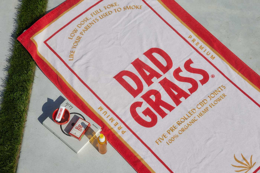 Dad Grass X Slowtide Towel