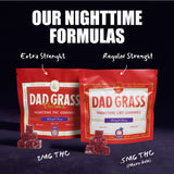 Dad Grass Deluxe Nighttime THC gummies with CBD & CBN