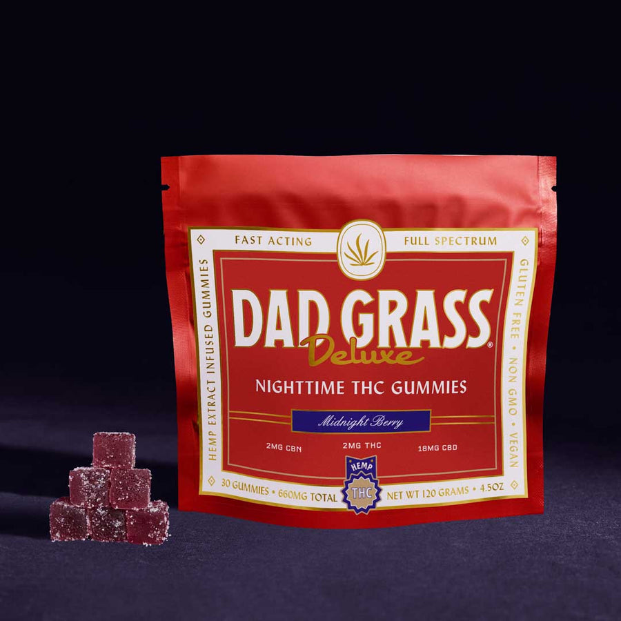 Dad Grass Deluxe Nighttime THC gummies