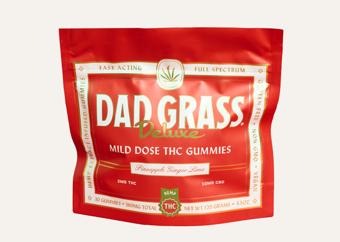 Dad Grass Deluxe THC + CBD Gummies