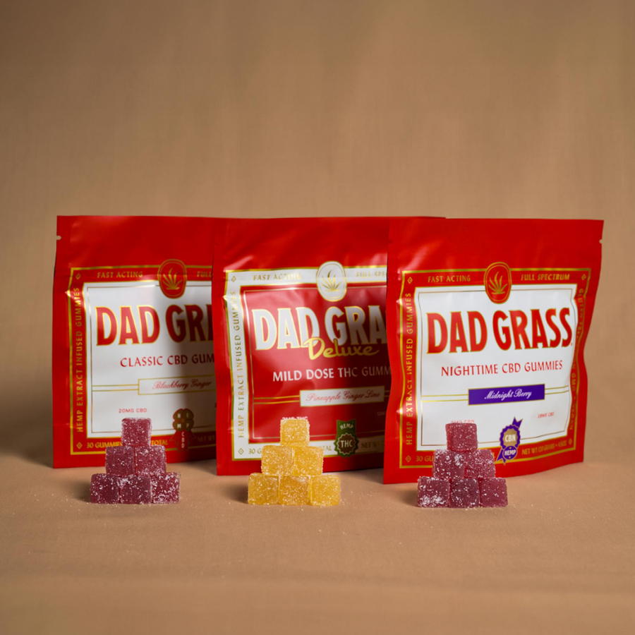 Dad Grass Gummies Deluxe Trio