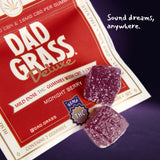 Dad Grass Deluxe Nighttime THC gummies with CBD & CBN - 10 Pack