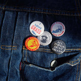 Dad Grass x George Harrison Button Pack