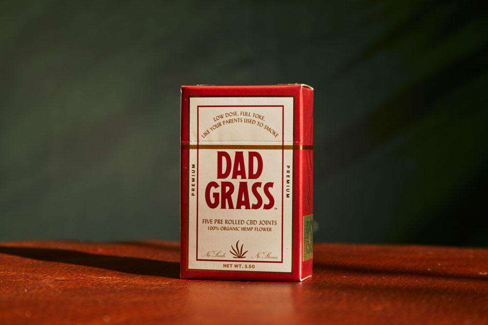 Hemp Cbd Pre Roll Joints 5 Pack Dad Grass