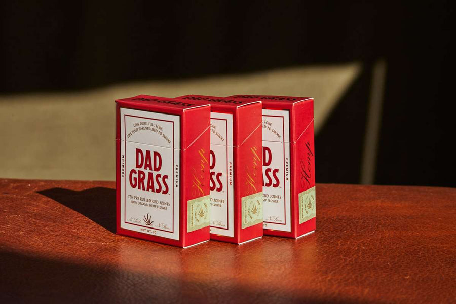 Three Dad Grass Hemp CBD Pre Roll 10 Pack
