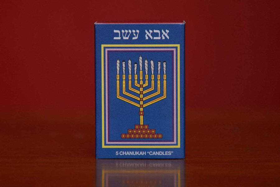Dad Grass CBD Pre Roll Joints Pack On A Chanukah Candles Pack