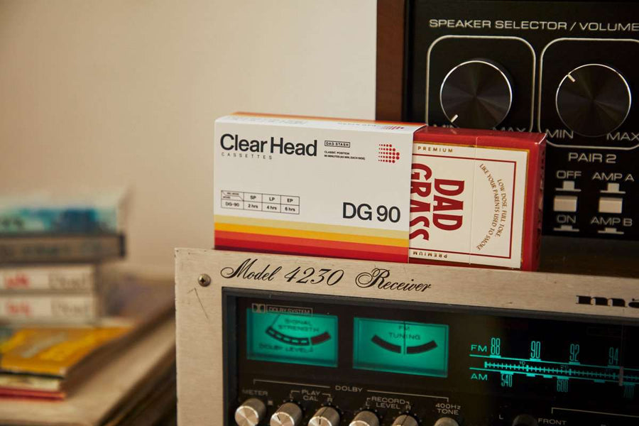 Clear Head Cassettes 5 Pack Dad Stash