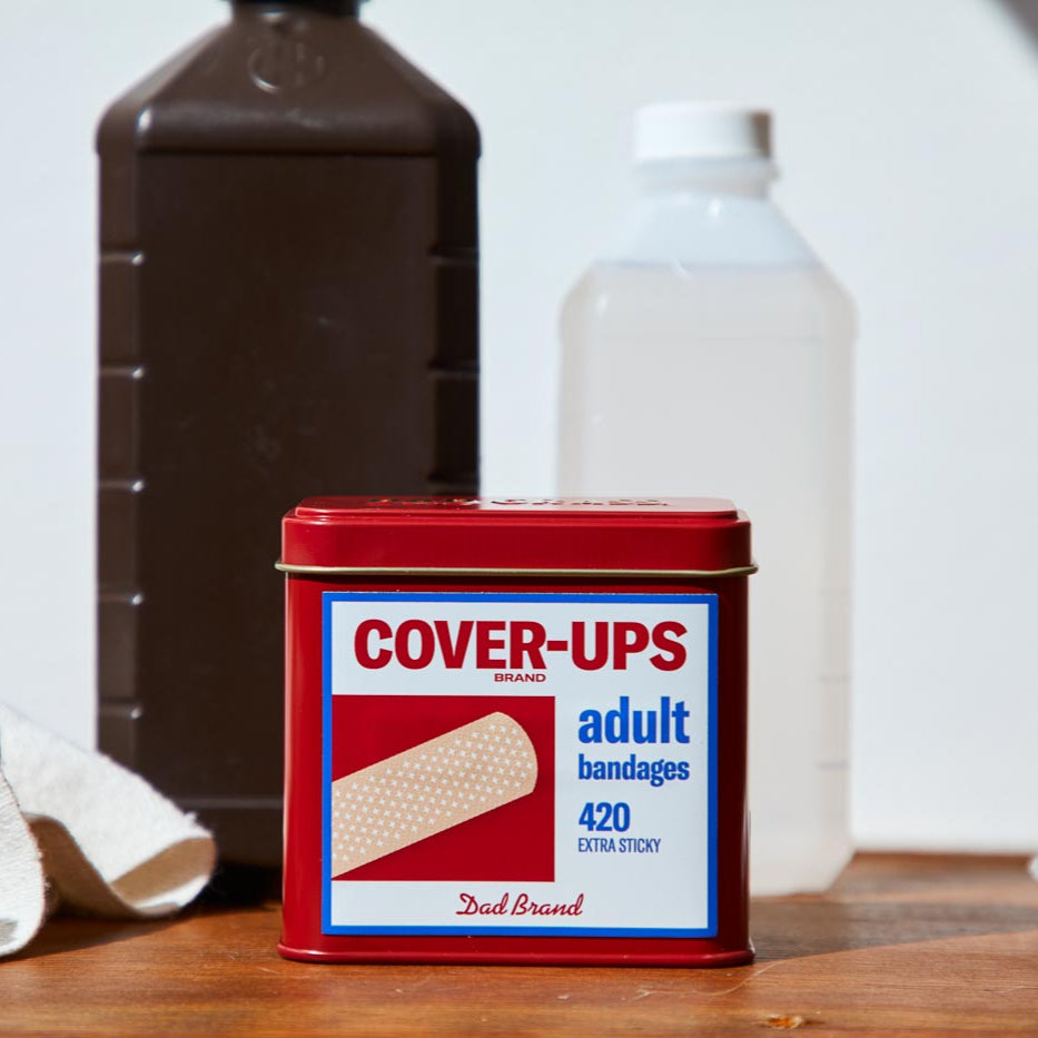 Dad Grass CBD Hemp Flower In A Cover Ups Tin 