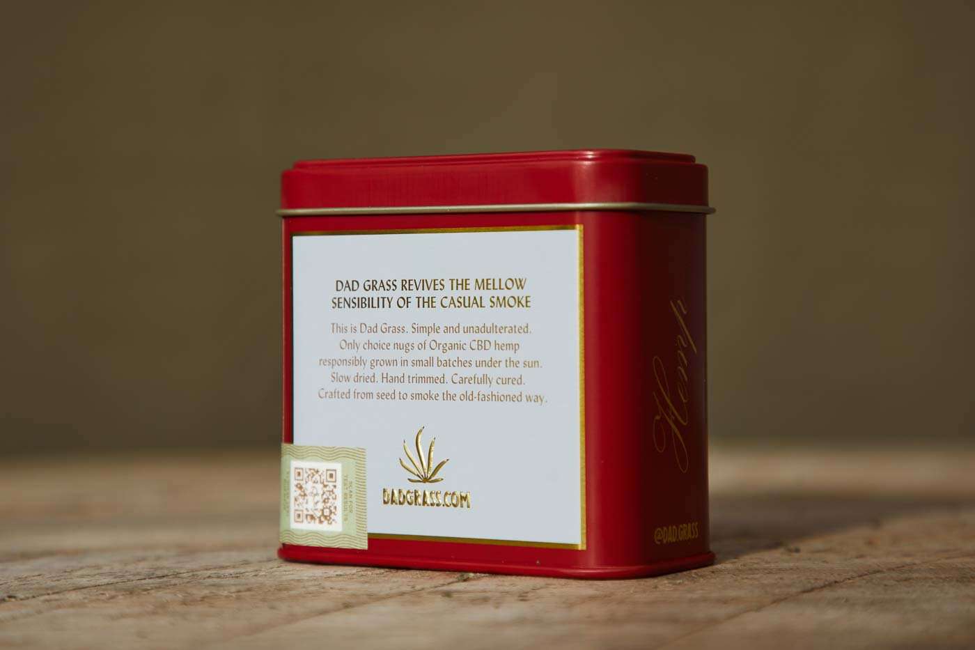 Tin of Dad Grass CBD Hemp Flower