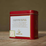 Tin of Dad Grass cbd hemp flower back view
