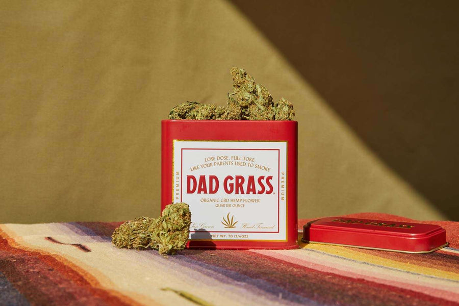 Dad Grass cbd hemp buds