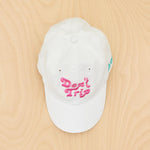 Dad Grass x Free & Easy Summer 2021 White Unisex Don't trip hat top view