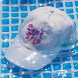 Dad Grass x Free & Easy Summer 2021 White Unisex Don't trip hat in pool