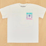 Dad Grass x Free & Easy Summer 2021 White Unisex Tee Shirt front view