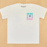 Dad Grass x Free & Easy Summer 2021 White Unisex Tee Shirt front view