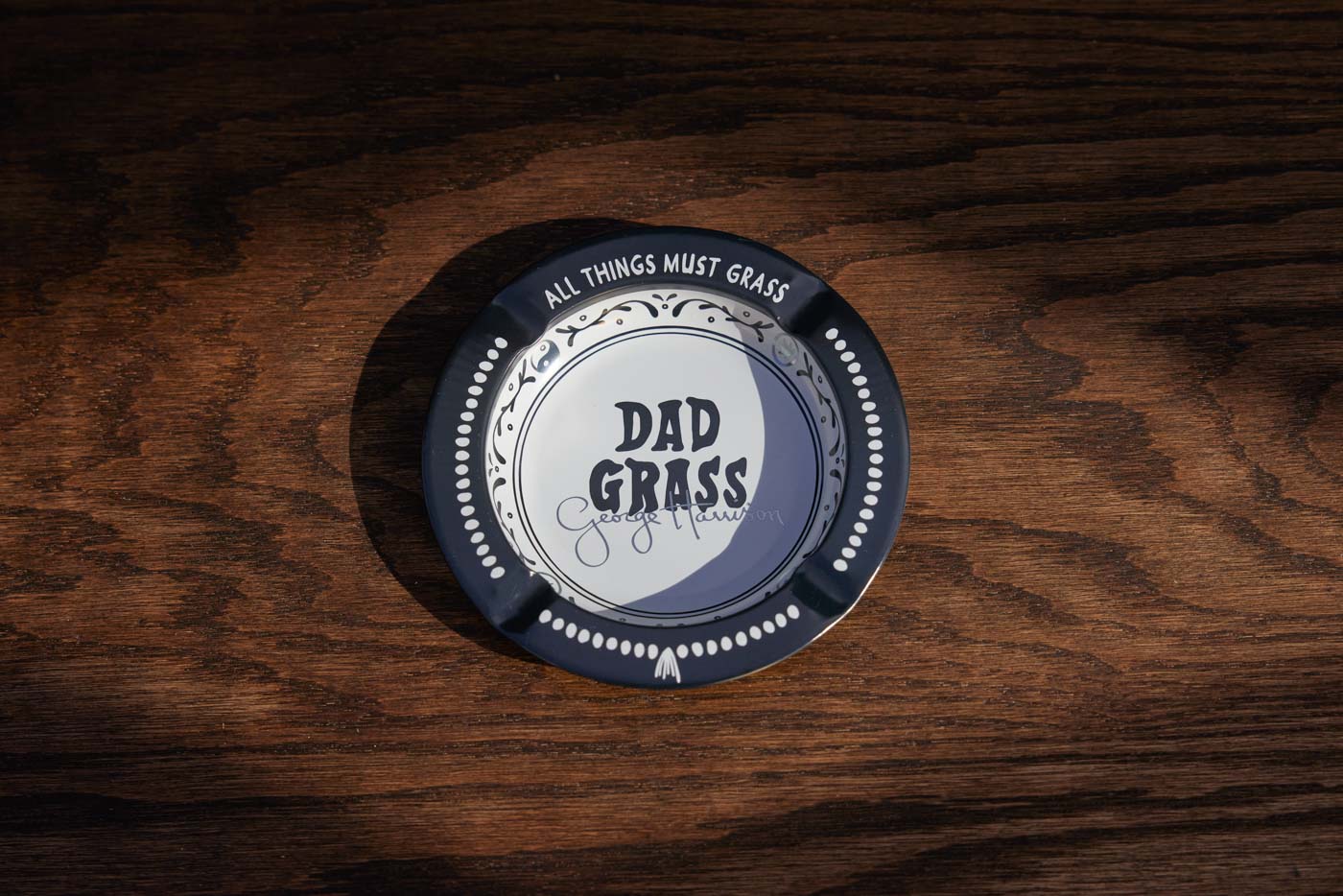 All Things Must Grass Ashtray For Weed - Dad Grass x George Harrison