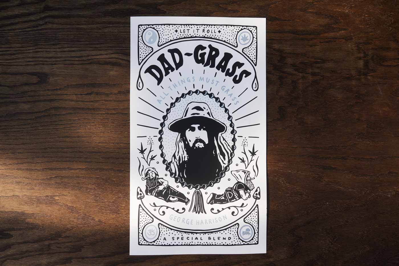 George Harrison All Things Must Grass Limited Edition Poster - A Special Blend
