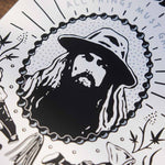 George Harrison Psychedelic Poster - By Dad Grass | Shipped in a Protective Poster Tube