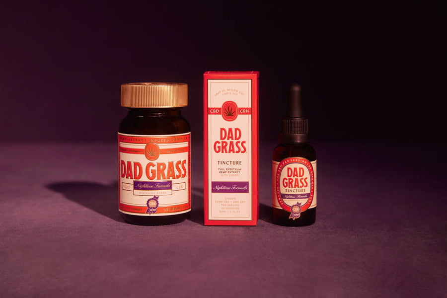 Dad Grass Nighttime Formula Bundle - CBN Tincture + CBN Gummies