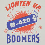 Dad Grass Boomers Tee Shirt close view