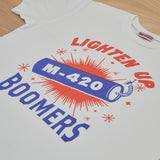 Dad Grass Boomers Tee Shirt side view
