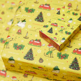 Dad Grass 5 Pack CBD Pre Roll Joints Wrapped In Christmas Wrapping Paper
