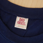 100% Cotton Label on "GRASS" Collegiate Unisex Tee