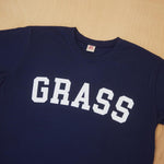 Dad Grass Collegiate Tee - Zoomed View