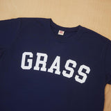 Dad Grass Collegiate Tee - Zoomed View